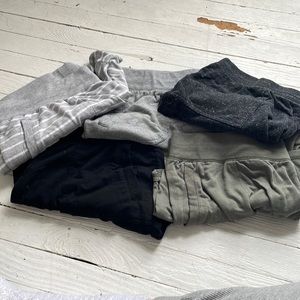 Set of 5 cotton shorts